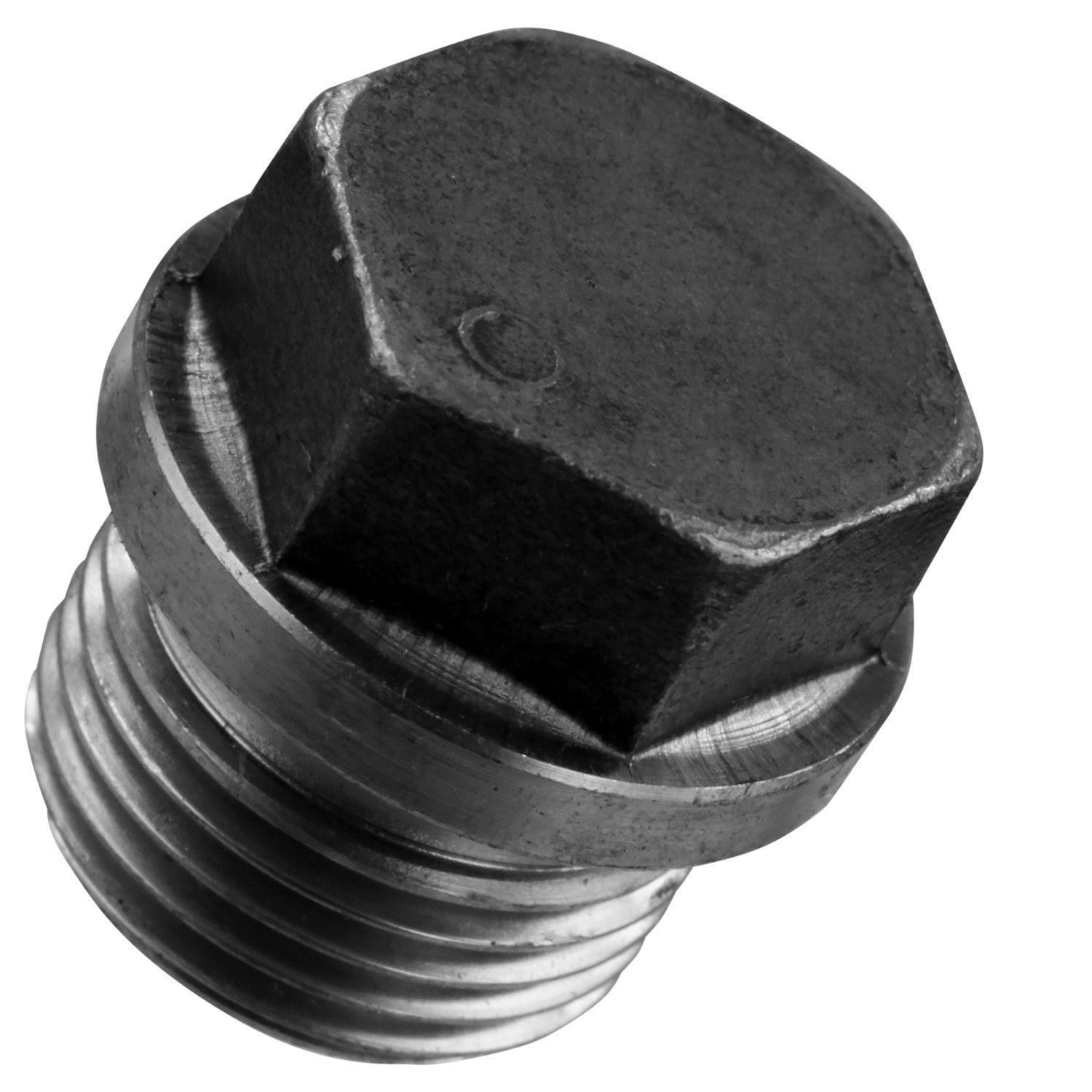 Пробка-заглушка G 5/8" с шестигранной головкой и фланцем DIN 910, сталь без покрытия - фото