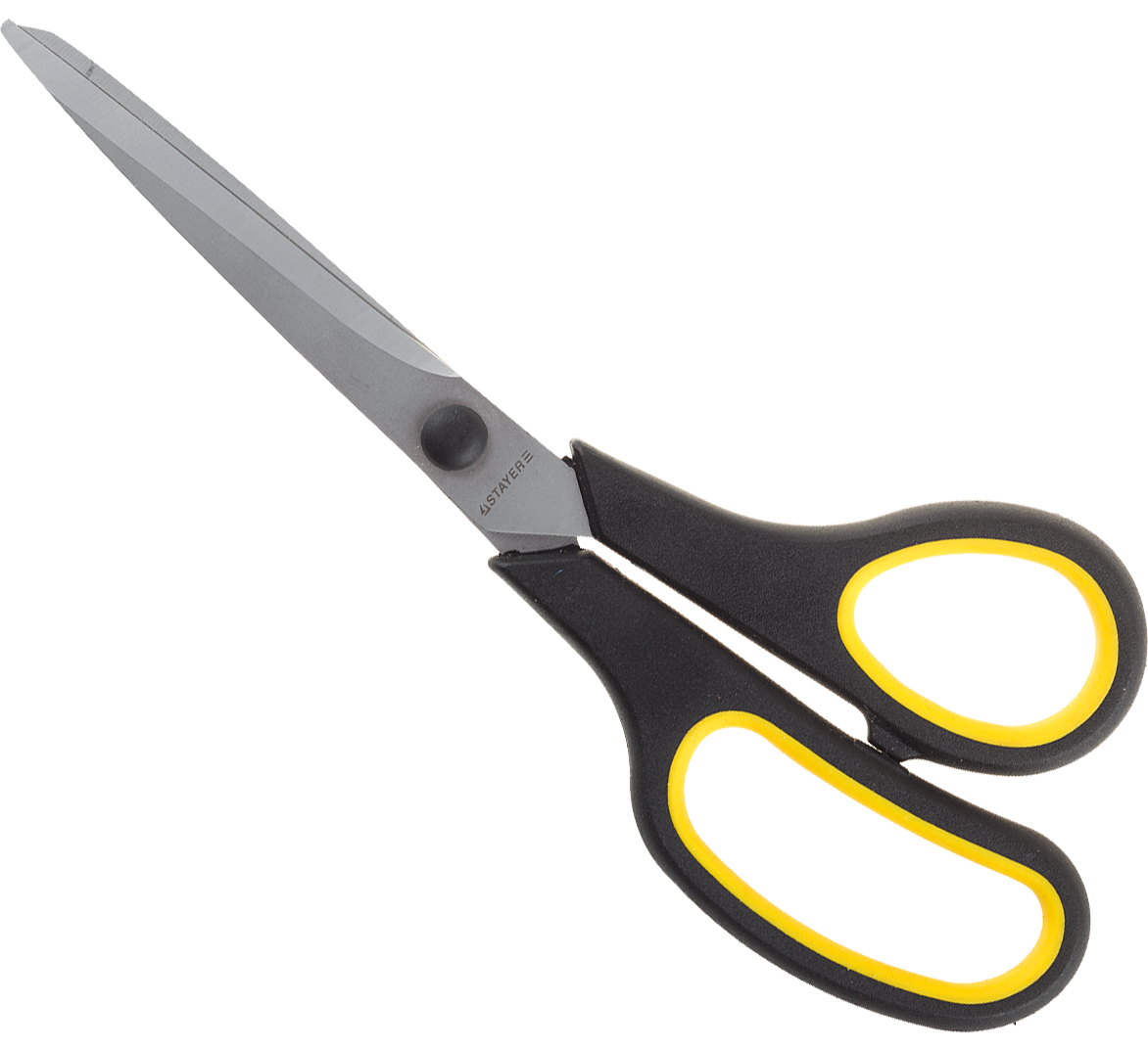 Ножницы хозяйственные 215 мм изогнутые Stayer 40466-21 - фото