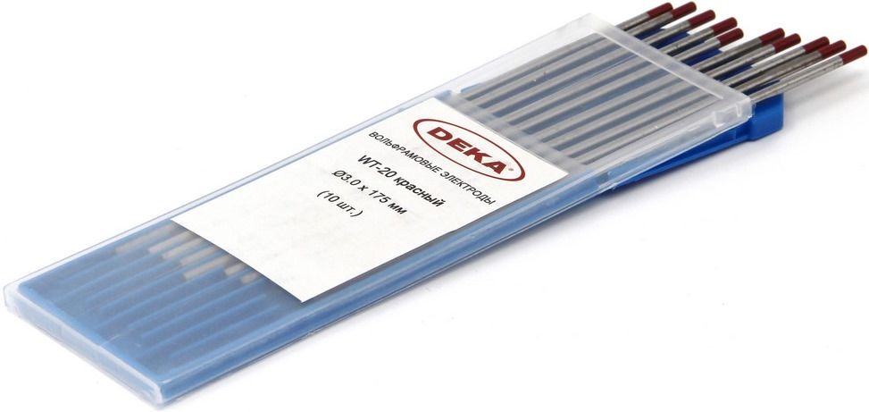 Электрод вольфрамовый DEKA WT-20, красный - фото