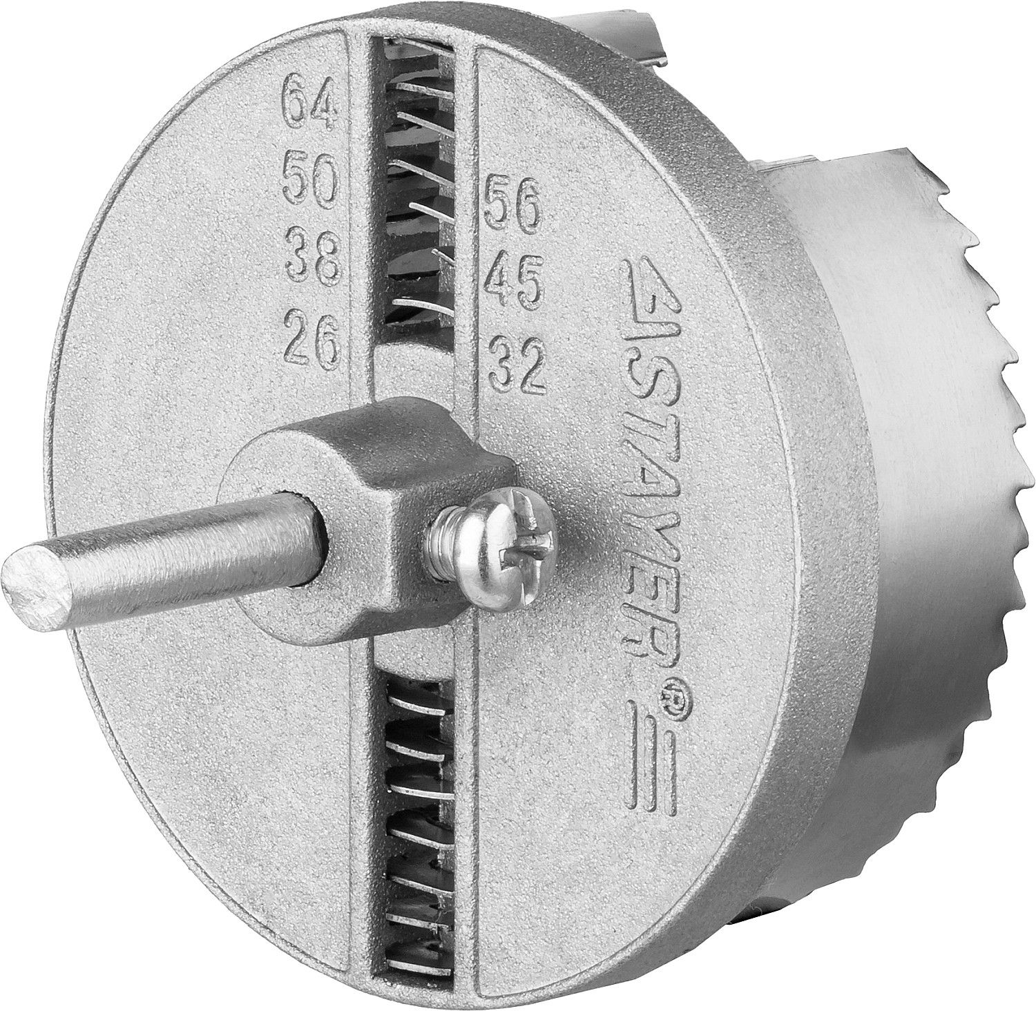 Пила по дереву кольцевая наборная 26-64 мм Stayer, 7 шт - фото