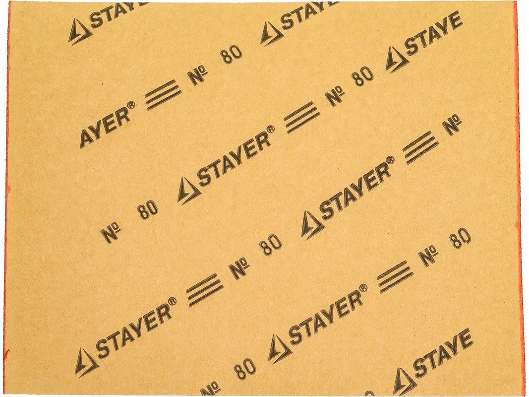 Лист шлифовальный на бумажной основе 230х280 мм Stayer Master 3543, 5 шт - фото