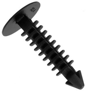 Клипса автомобильная крепежная нажимная AS-007 - фото