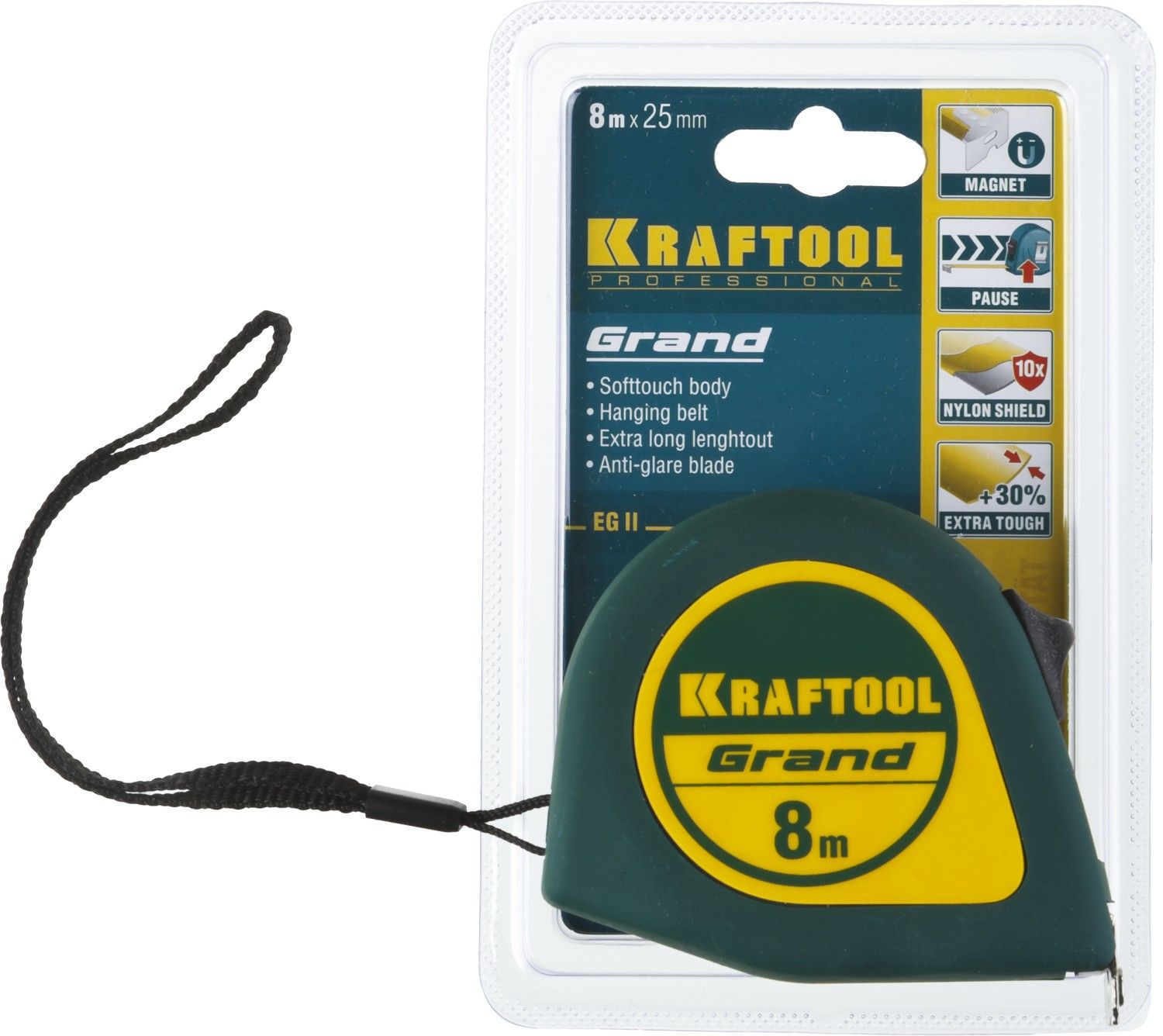Рулетка ударостойкая Grand Kraftool - фото