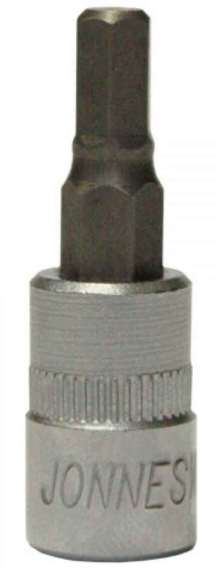 Насадка торцевая 1/4"DR с вставкой H8 L-37 мм Jonnesway S09H208 - фото