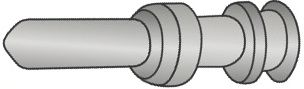 Локатор для PEW 12 и CM 25 для точеных контактов 4 / 6 / 10 мм² Rennsteig RE-624073001 - фото