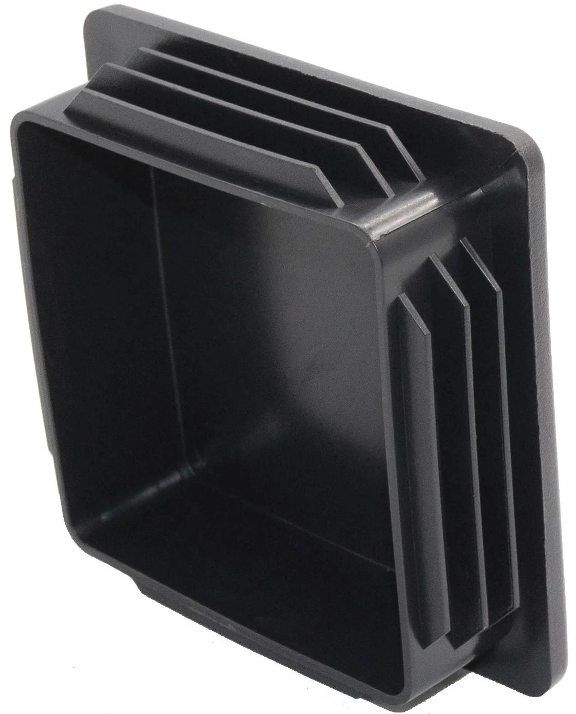 Заглушка внутренняя для квадратных труб ПЧЕ, пластик, цвет в ассортименте - фото