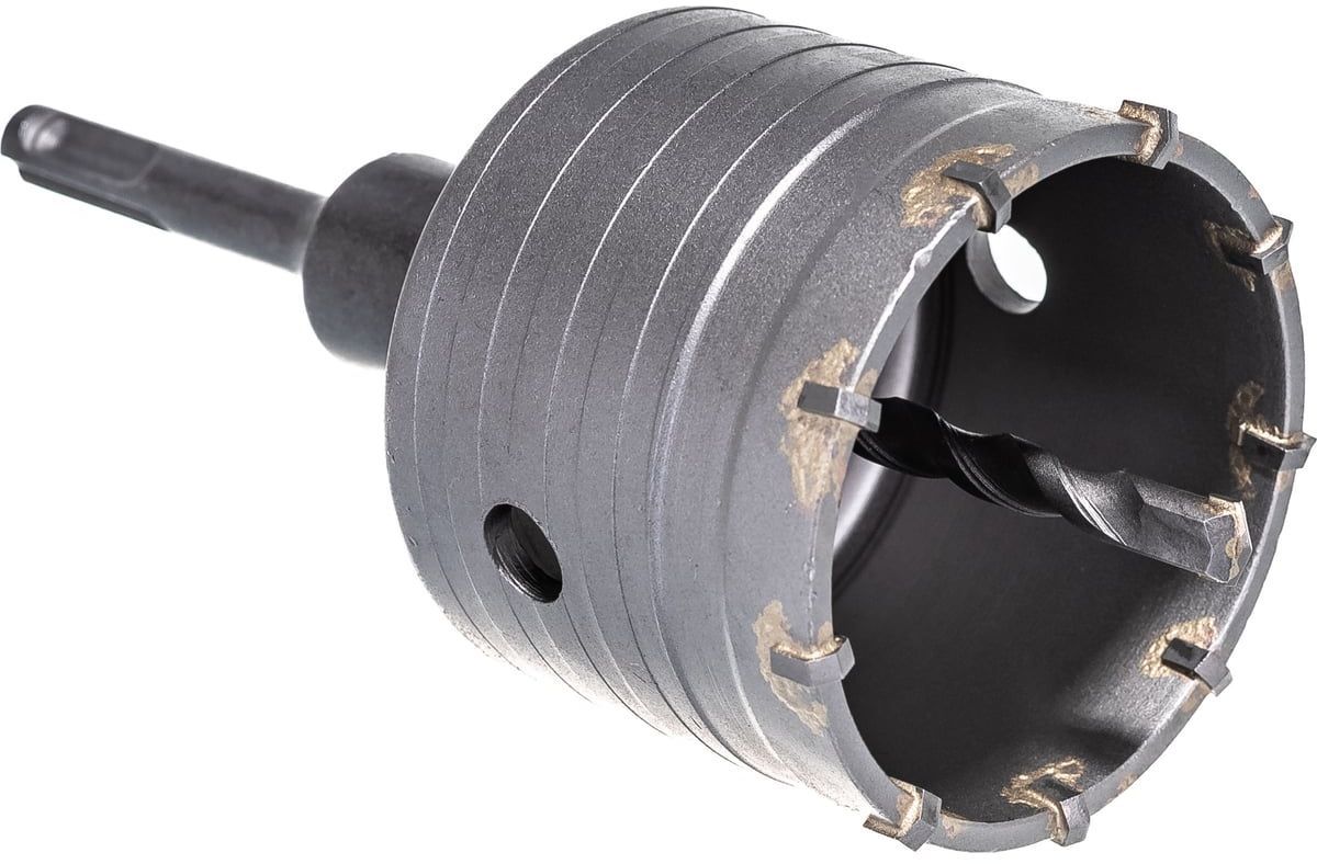 Коронка по бетону с державкой 73 мм SDS-plus ЗУБР Мастер 29211-73 - фото