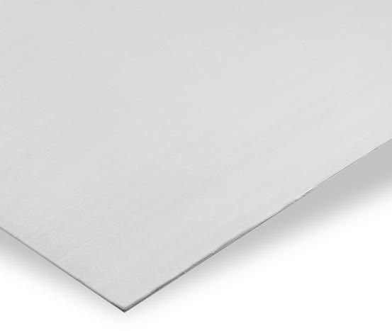 Лист холоднокатаный зеркальный 1002х504х1,5 мм, нержавеющая сталь AISI 430 (08Х17) - фото