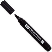 Маркер перманентный пулевидный 3 мм, OfficeSpace 265705, черный