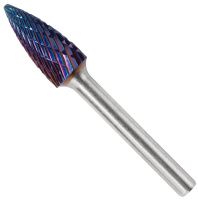 Изображение товара Борфреза твердосплавная UC Nano Blue 12х25х70 мм Профоснастка №763, форма G, 860761225702