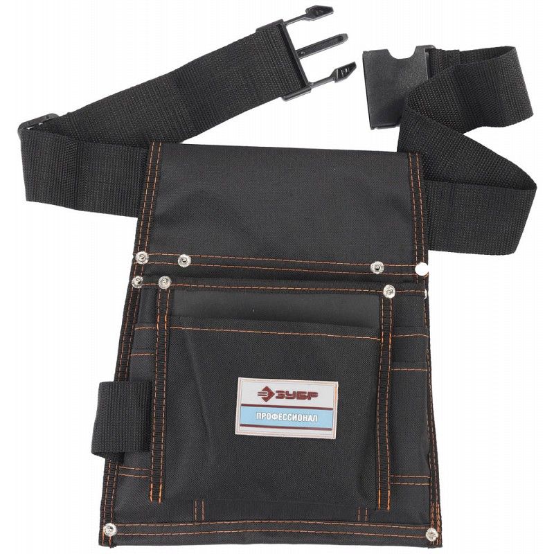 Сумка поясная для инструментов 10 карманов Крона ЗУБР 38650 - фото