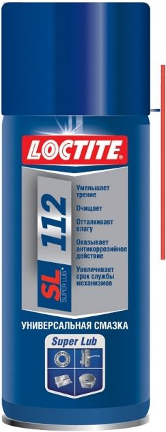 Смазка универсальная аэрозоль Sl112 Loctite SuperLub 1928428, 300 мл - фото