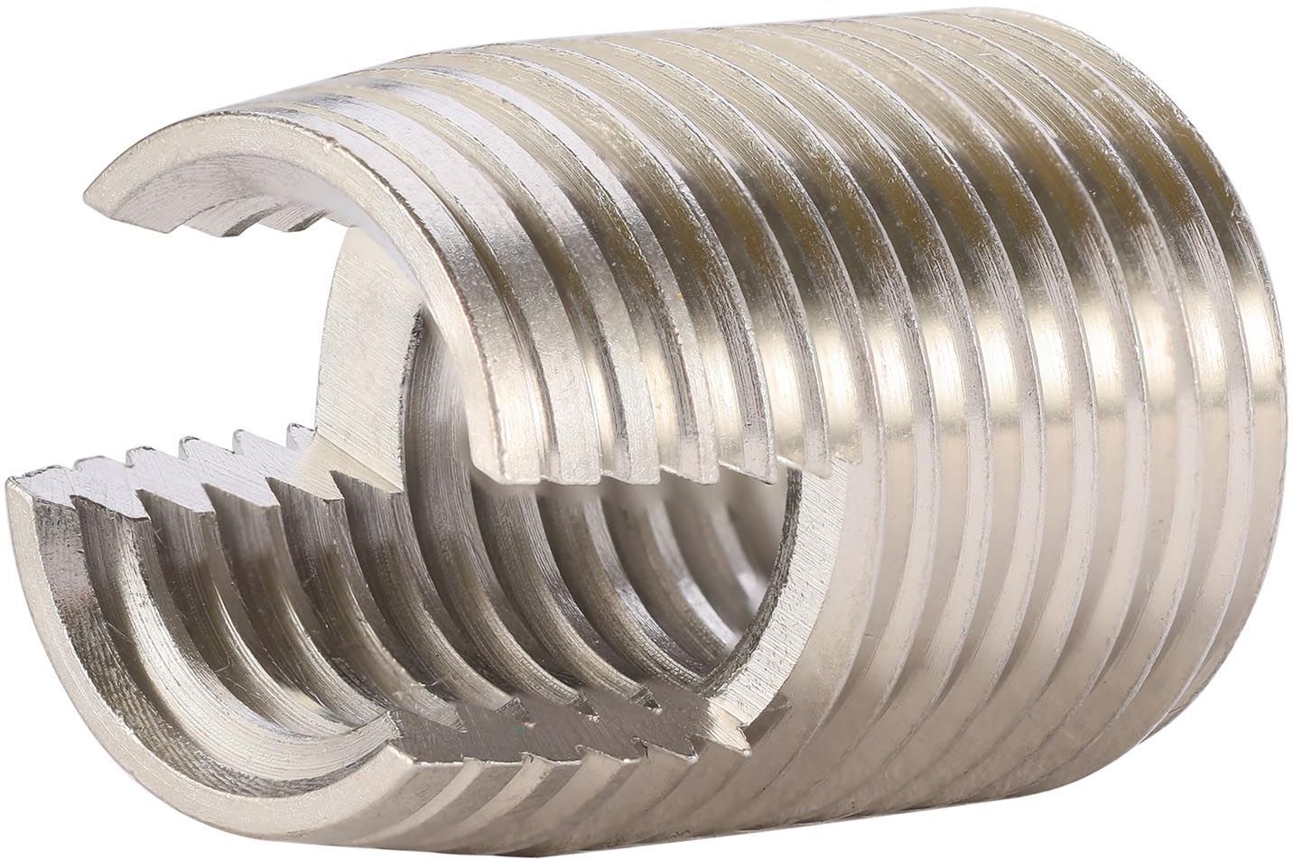 Резьбовая вставка самонарезная H-Tools, нержавеющая сталь - фото