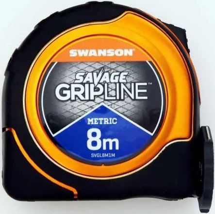 Рулетка метрическая 8 м Swanson Savage Pro Scribe SVPS8M1M