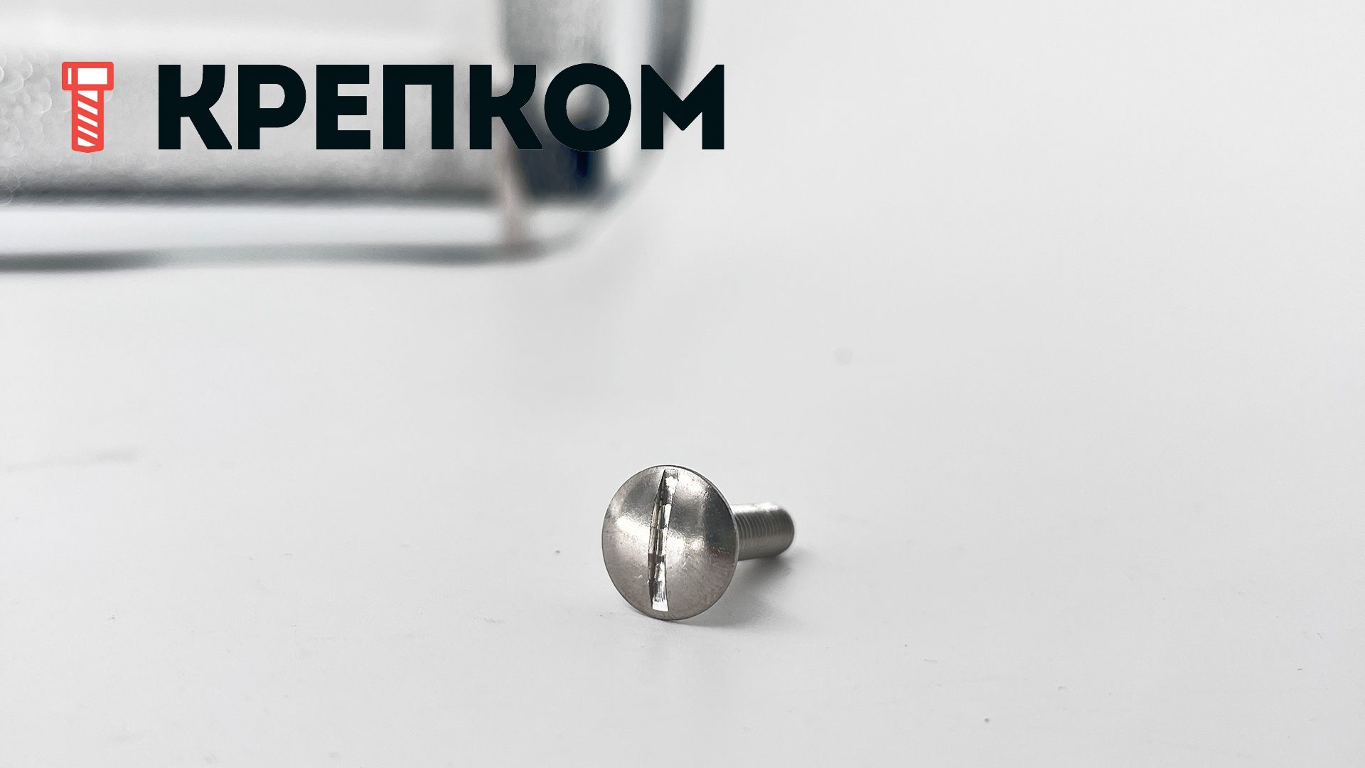 Винт мебельный М5х20 NF E 27-128 (art 9056), нержавеющая сталь А2 - фото