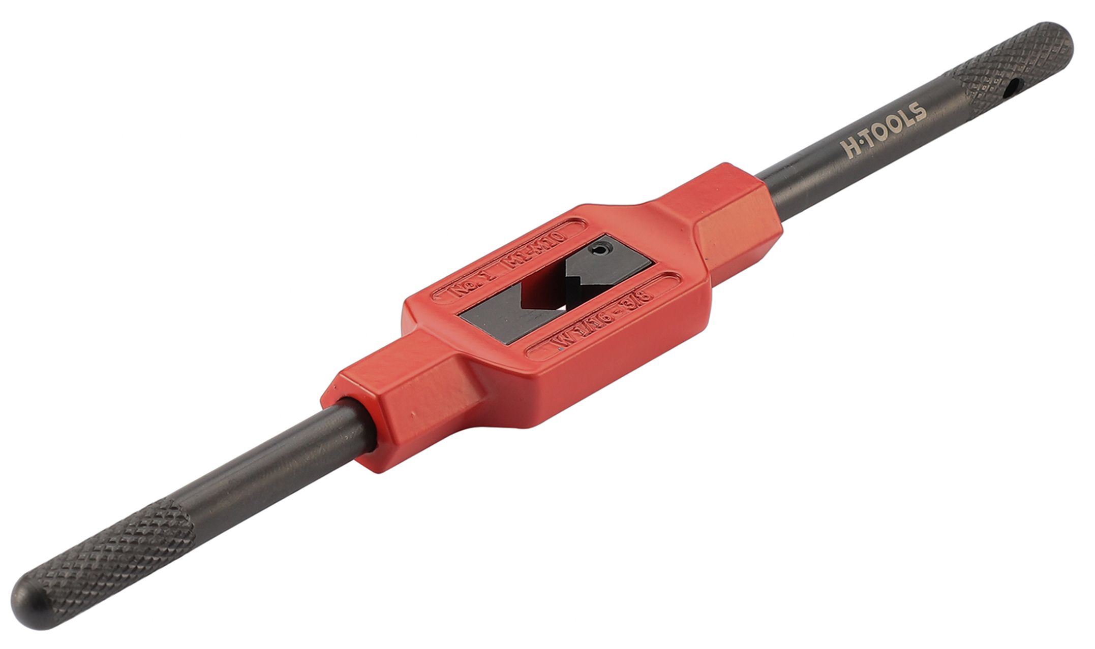 Вороток для метчиков №1 M1-M10 (2,0-6,3 мм) 175 мм DIN 1814 H-Tools 08800030 - фото