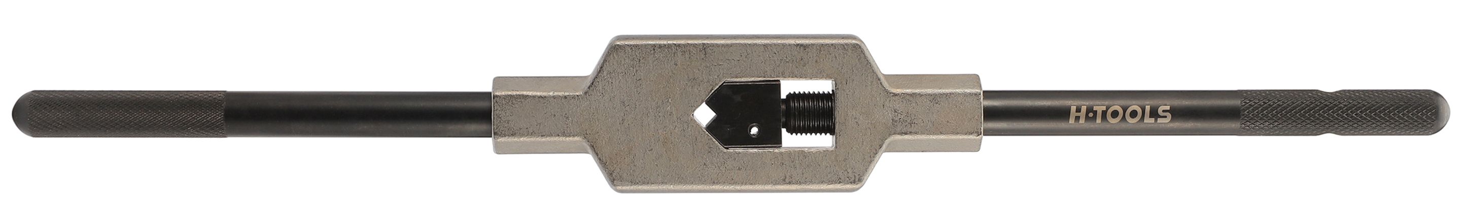 Вороток для метчиков с уровнем №4 M9-M27 (5,5-16,0 мм) 480 мм Inox DIN 1814 H-Tools 08802070 - фото