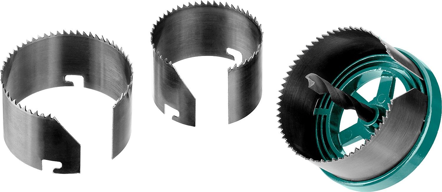 Пила по дереву кольцевая наборная, 3 полотна 60-74x32 мм Kraftool 29582-H3-32 - фото