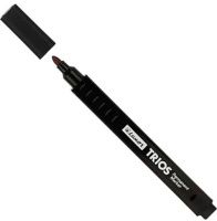 Маркер перманентный пулевидный 2,5 мм "Trios" Luxor 33201, черный