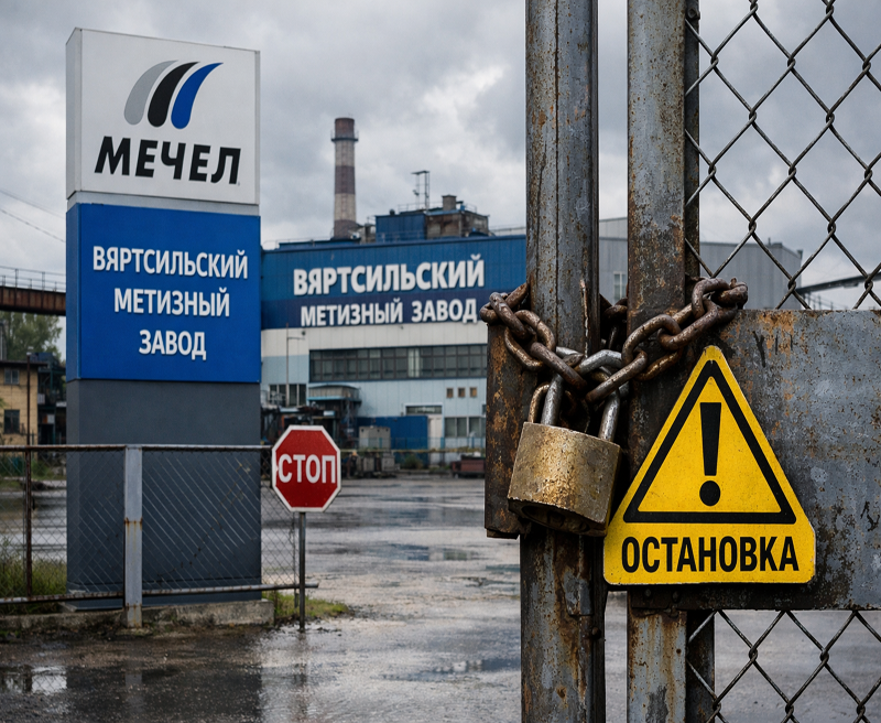 «Мечел» временно останавливает Вяртсильский метизный завод из-за падения спроса