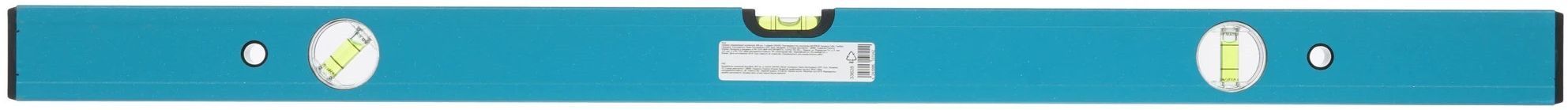 Уровень усиленный 3 глазка 800 мм Gross GR-33628, алюминий - фото