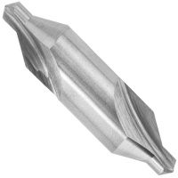 Сверло центровочное по металлу 8 мм №842 DIN 333 Профоснастка 30501842, сталь HSS-G M2