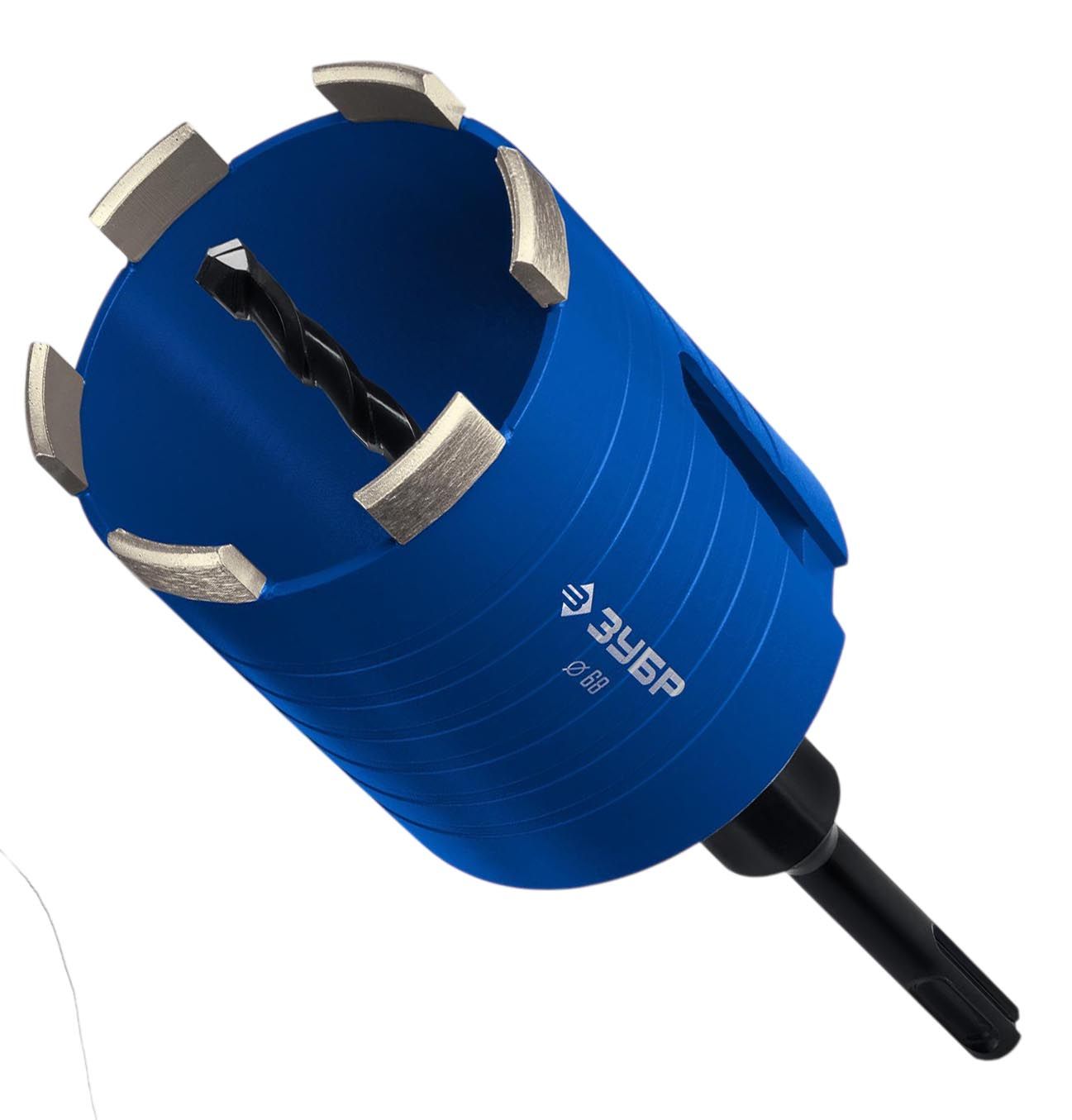 Коронка алмазная сегментная для подрозетников Профессионал ЗУБР  - фото