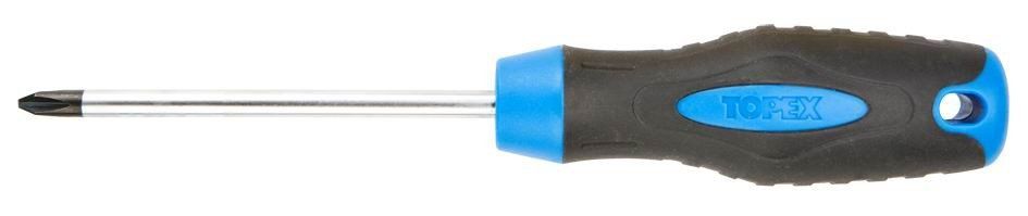 Отвертка крестовая РН2 мм х150 мм CV TOPEX - фото
