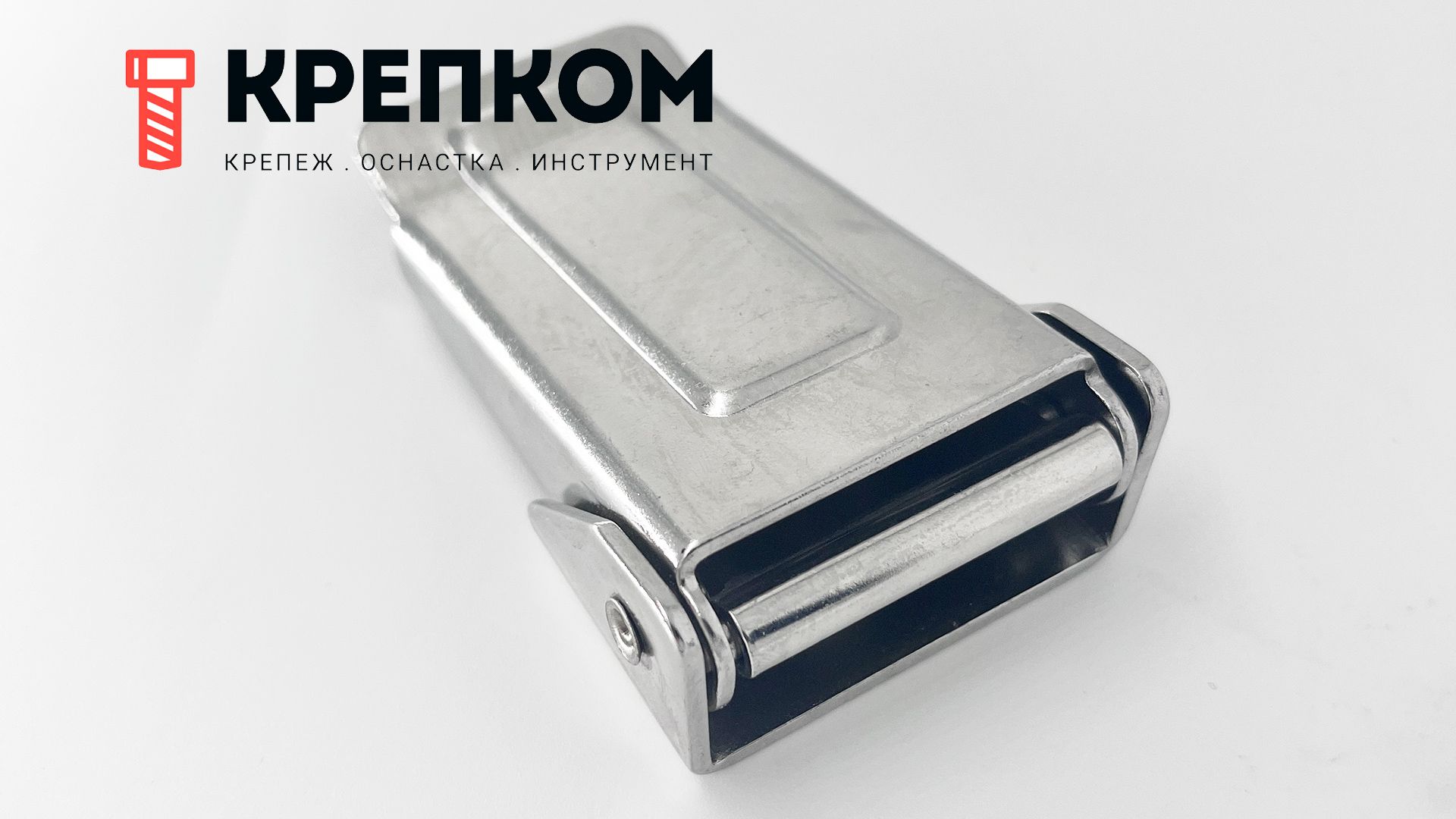 Замок-защелка L=60, 8053-L, нержавеющая сталь А2 - фото