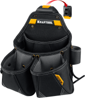 Сумка поясная строителя с креплением FastClip KP- 15 Kraftbuilt Kraftool 38771