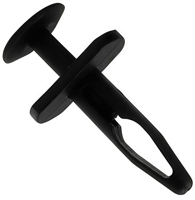 Клипса автомобильная крепежная с нажимным штырьком AS-1408 - фото