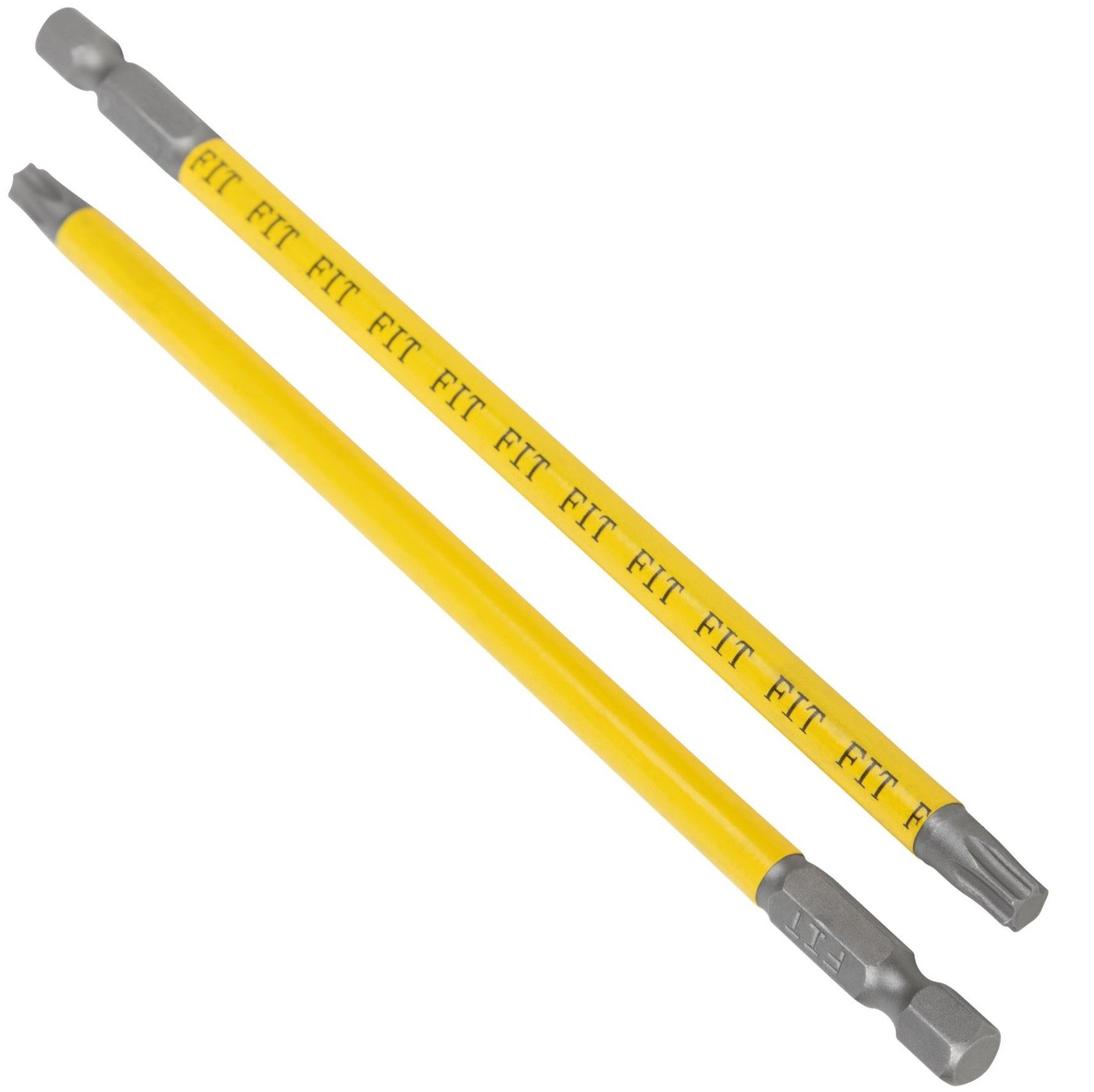 Бита Т30, длина 150 мм, кованая Профи FIT 57523, сталь S2, 2 шт - фото