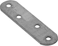 Пластина бытовая 80х19х1,8 мм, оцинкованная сталь