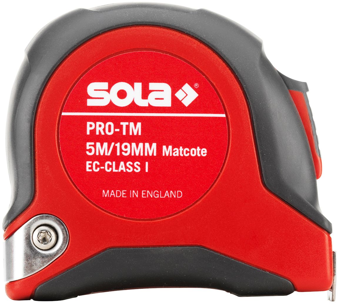 Рулетка 5 м PRO-TM 5 SOLA 50022101 - фото