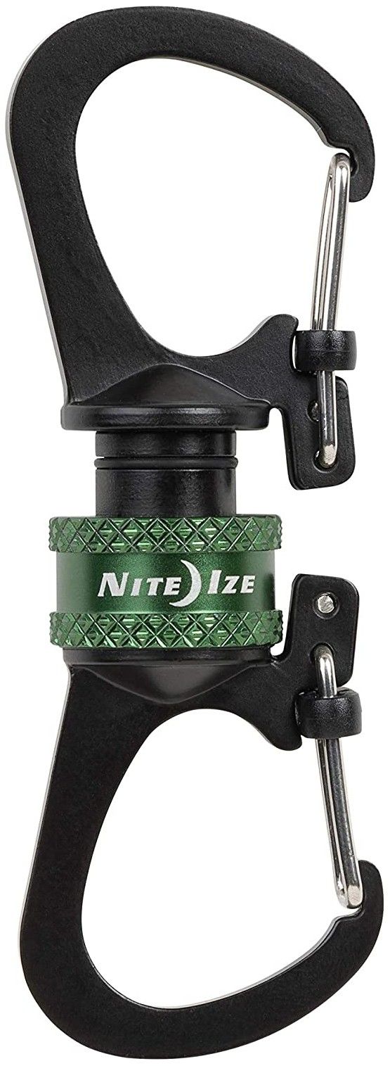 Изображение товара Магнитный карабин Nite Ize SlideLock 360° MSBL-08-R7, алюминий, нагрузка 2,7 кг