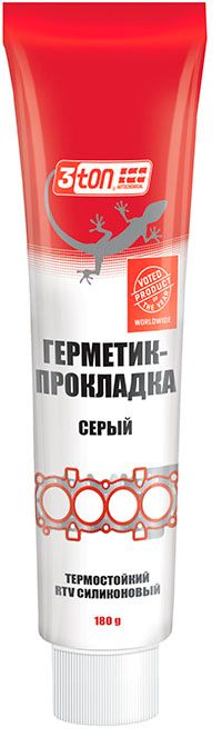 Автогерметик-прокладка ТР-103 Тритон 55258, серый 180 гр - фото