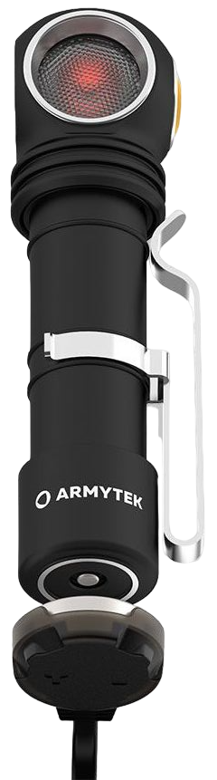 Мультифонарь светодиодный Armytek Wizard C2 WR Magnet USB F06901C, 1100/230 люмен, белый/красный свет - фото