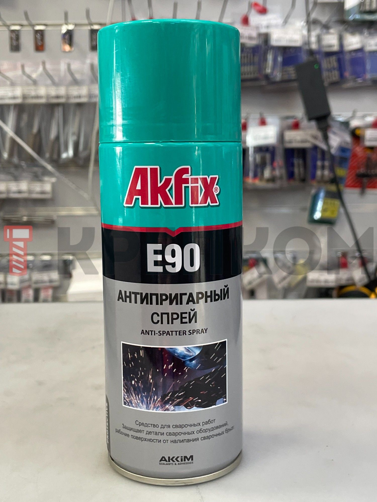 Спрей антипригарный Akfix E90 "Сварка без брызг" YA240, 400 мл - фото