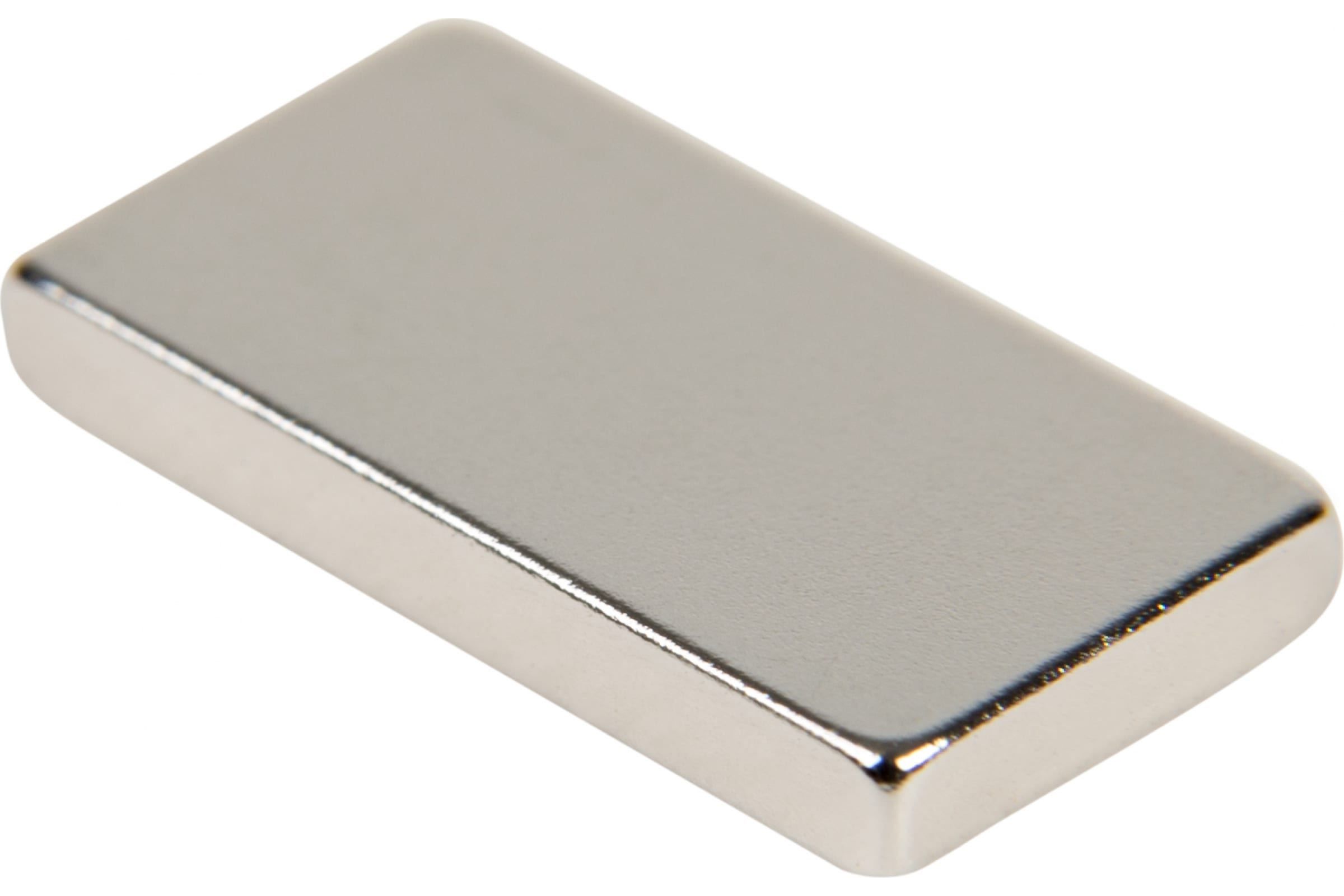 Неодимовый магнит прямоугольник 15х15х2 мм, №38 - фото