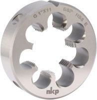 Плашка 1"-11 HSSE DIN EN 24231 NKP 188001-N2-3139, дюймовая резьба G