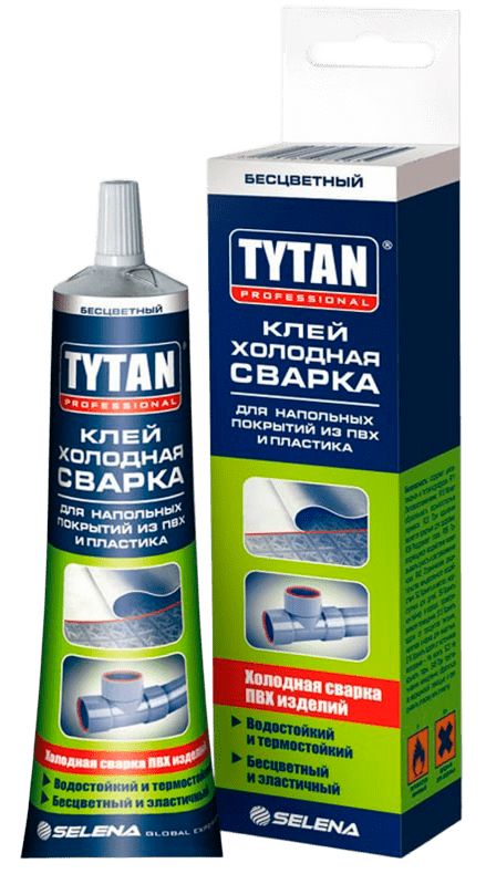 Клей холодная сварка для напольных покрытий TYTAN Professional 22212, 100 мл - фото
