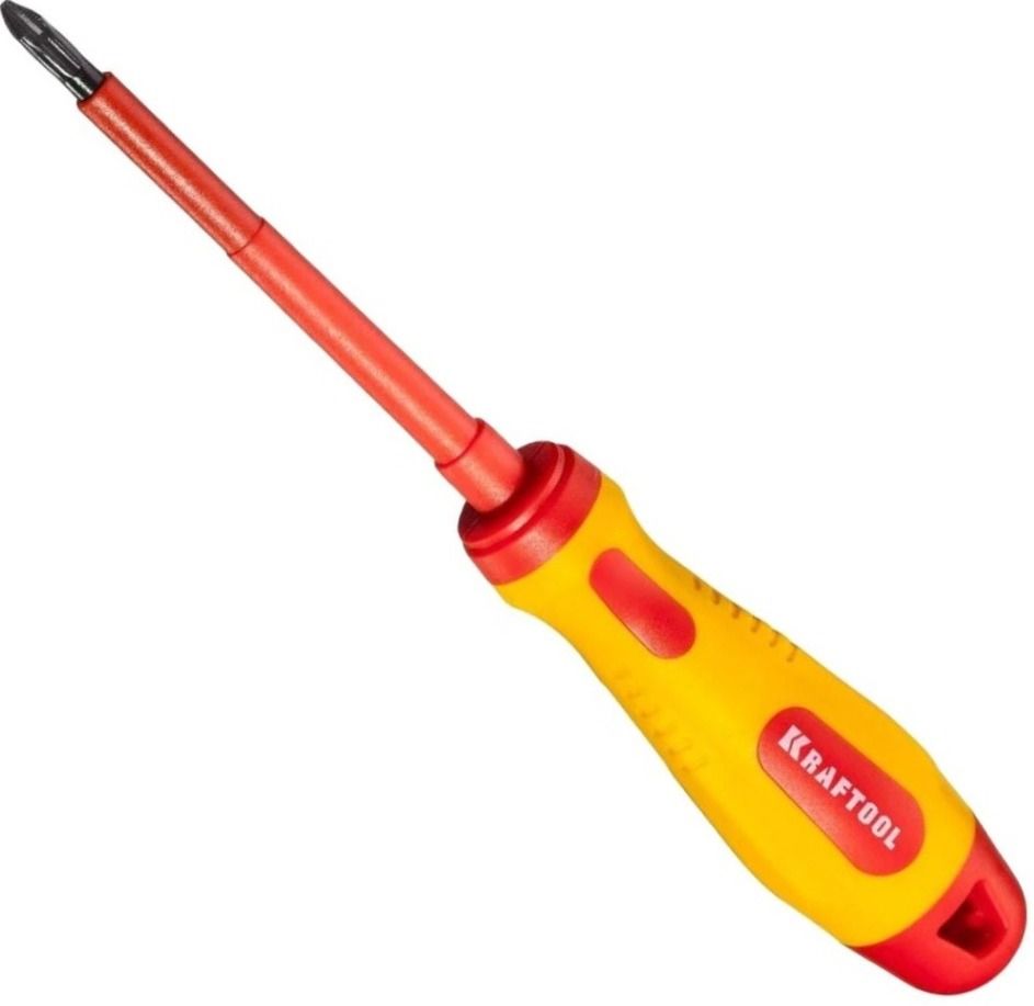 Изображение товара Диэлектрическая крестовая отвертка PH3 Kraftool X-Drive Electro 150 мм