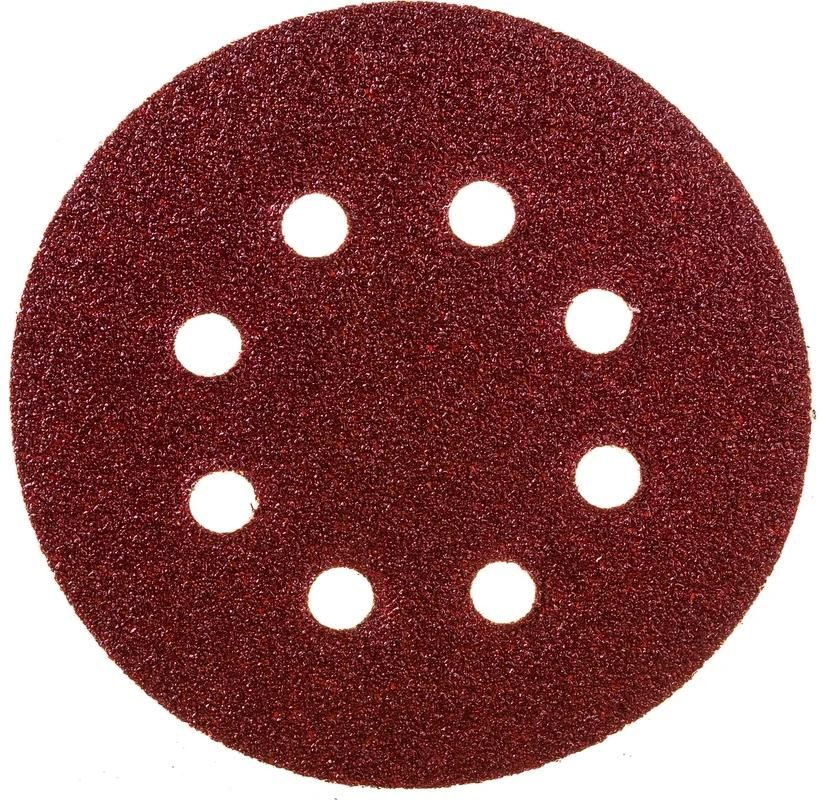 Круг шлифовальный самозацепляющийся с отверстиями Stayer Master, 5 шт - фото