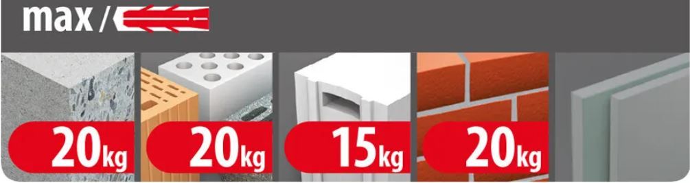 Дюбель с полукольцом 8х80 мм Pirat Longbird-S TOX, полиэтилен, 10 шт - фото