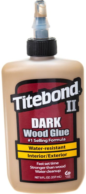 Клей столярный влагостойкий Titebond Dark Wood Glue, 118 мл - фото