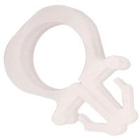 Клипса автомобильная для проводов и трубок AS-051