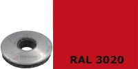 Шайба кровельная с EPDM 6,2х16 WS 9260 (9055), RAL 3020, нержавеющая сталь А2