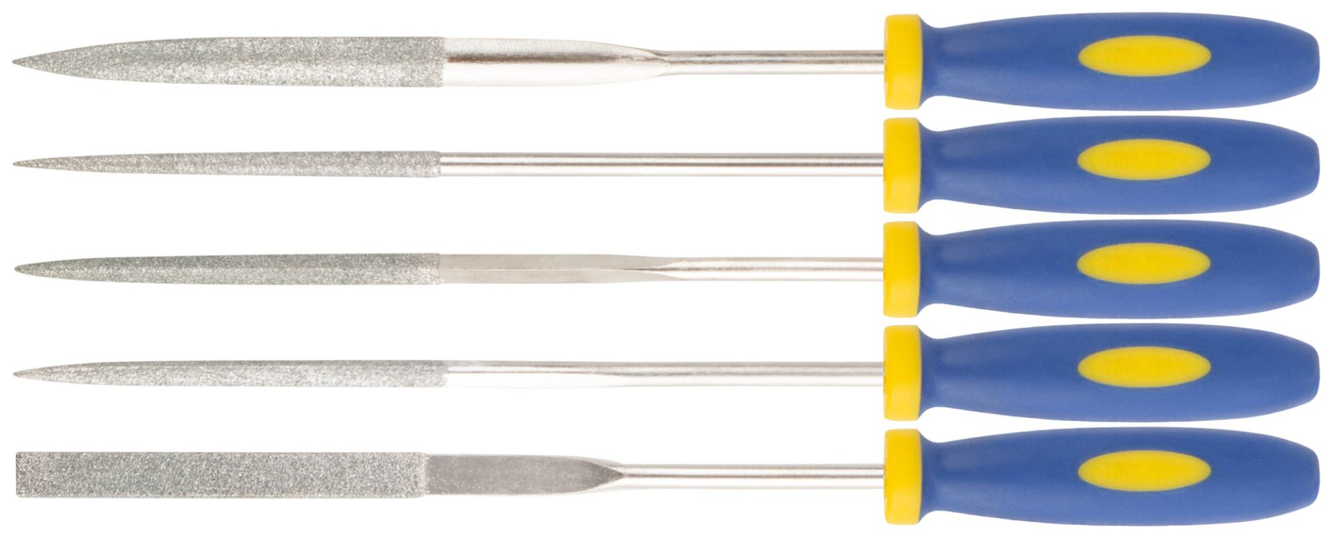 Набор надфилей 3х140х50 мм FIT 42173, 5 шт - фото