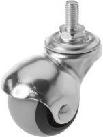 Колесо мебельное поворотное с болтом 40 мм SCmt 20