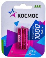 Батарейки R03 Ni-MH Космос, 2 шт